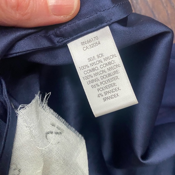 Anthropology BHLDN Hitherto Navy Samantha Lace Maxi Dress - Picture 7 of 8